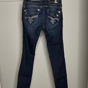 Rock Revival Dark Blue Skinny Jeans